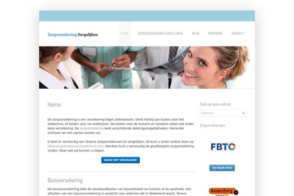 Simplecorp theme site design template sample