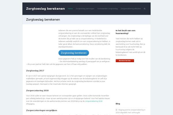 zorgtoeslagberekenen.net site used Sm1