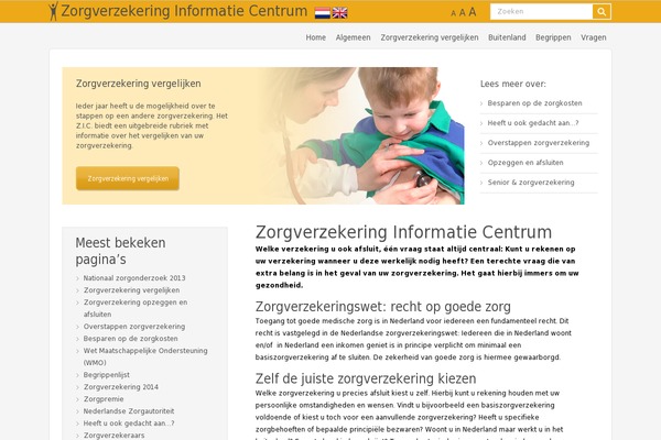 zorgverzekeringinfocentrum WordPress theme, websites list used zorgverzekeringinfocentrum theme zorgverzekeringinfocentrum theme websites examples