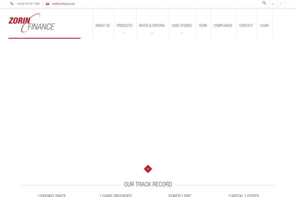 Gravity theme site design template sample