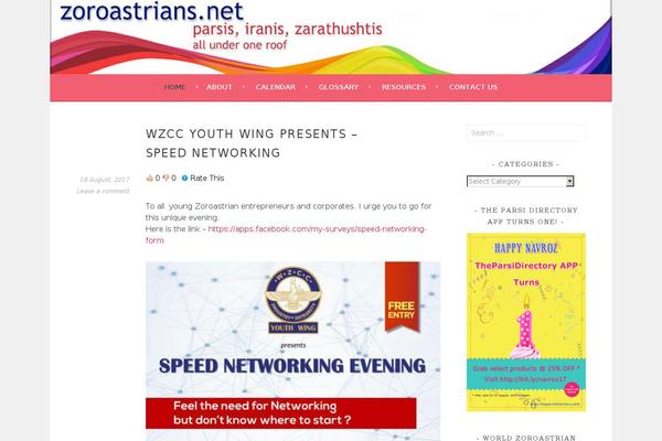 Dynamic News theme site design template sample
