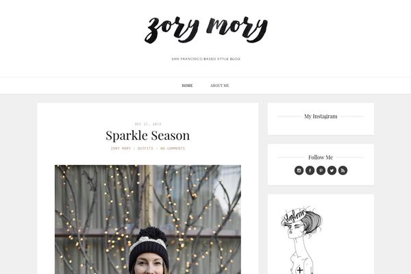 Shiroi Hana theme site design template sample