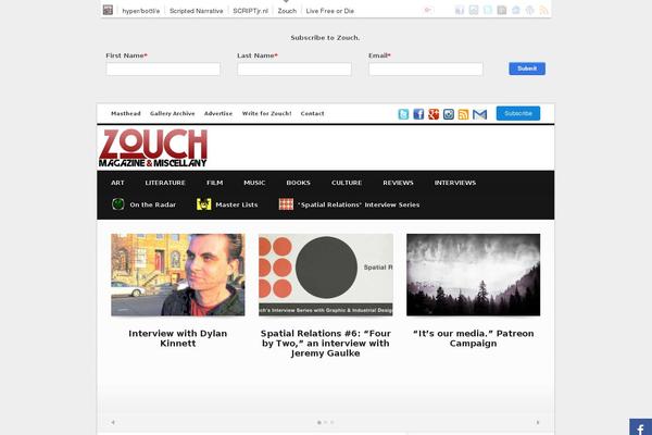 zouchmagazine.com site used Open