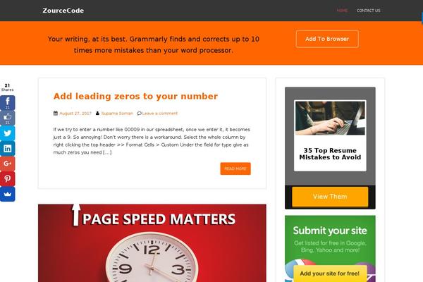 Site using Author-details plugin