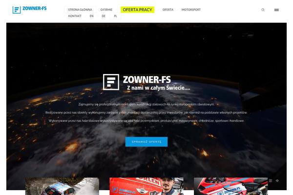 Ronneby theme site design template sample