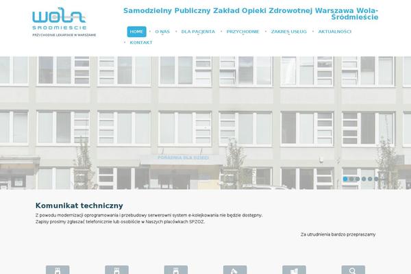 zozwola.pl site used Theme50908