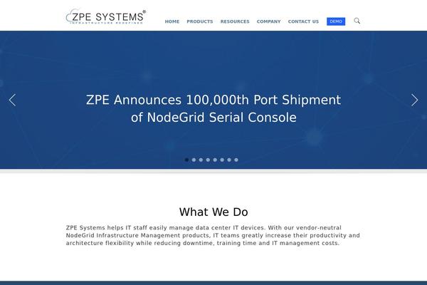 inFocus theme site design template sample
