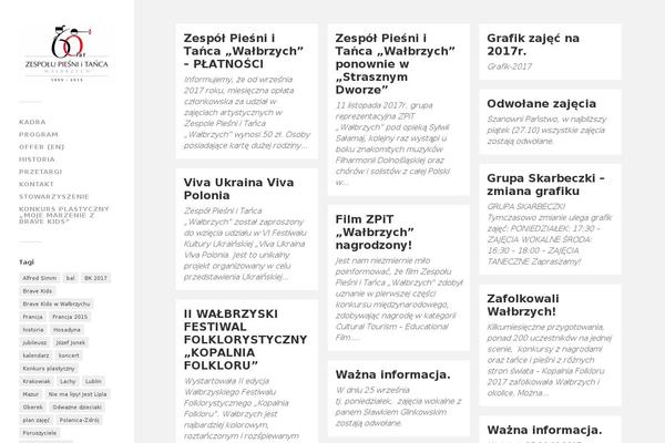 Fukasawa theme site design template sample