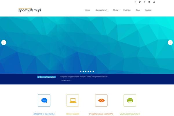 Satellite theme site design template sample
