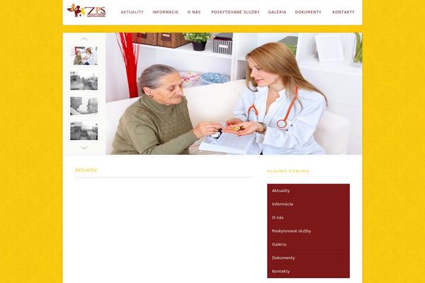Site using Quick Contact Box plugin