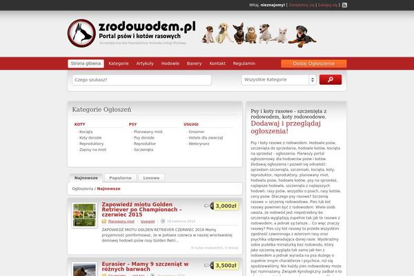 ClassiPress theme site design template sample
