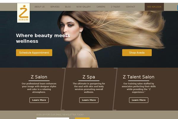 Enterprise Pro theme site design template sample
