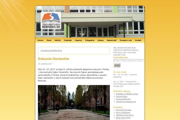 Site using jQuery Colorbox plugin