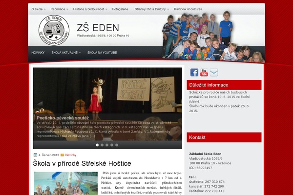 Studentblog theme site design template sample