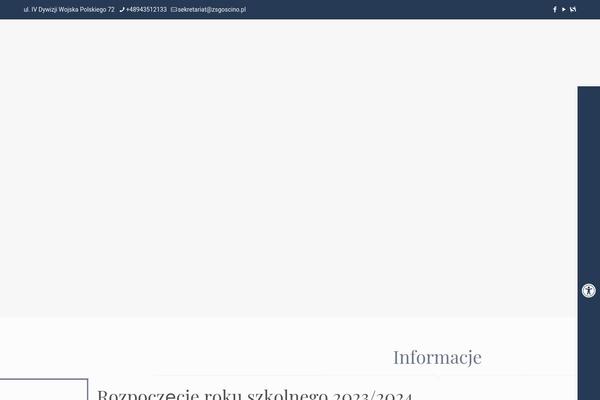Site using Pojo Accessibility plugin