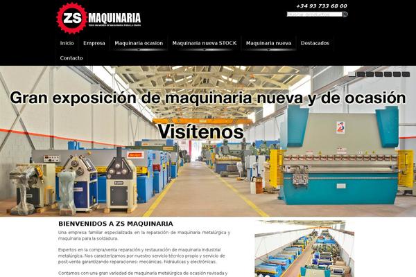 Zs theme site design template sample