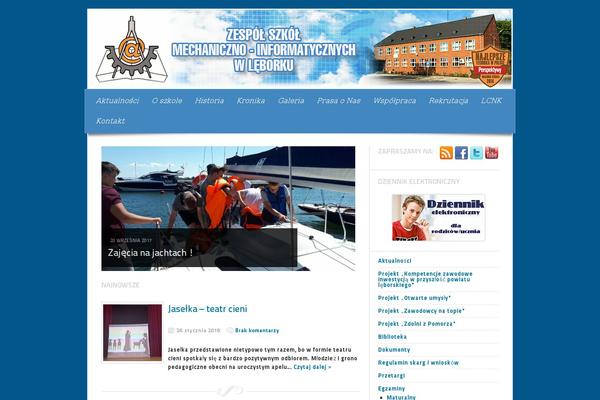 Delicacy theme site design template sample