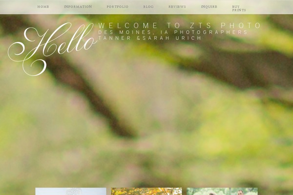 ProPhoto 5 theme site design template sample