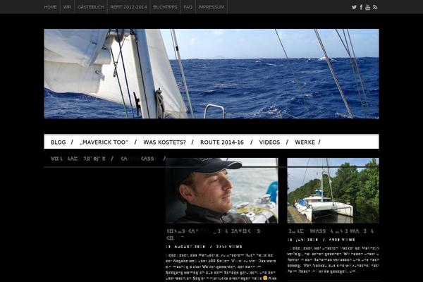 Santiago theme site design template sample