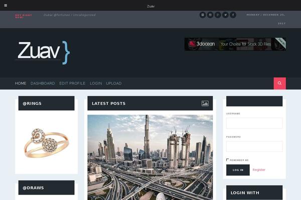 Site using Wp-user-frontend-pro plugin