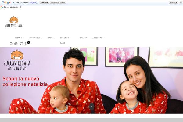 Oxygen Child theme site design template sample