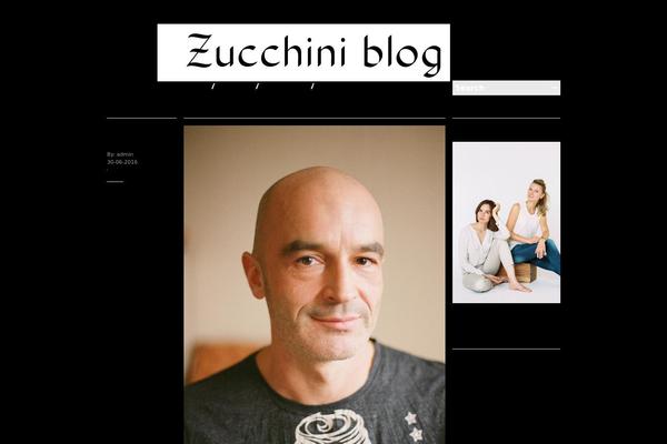 Blogum theme site design template sample