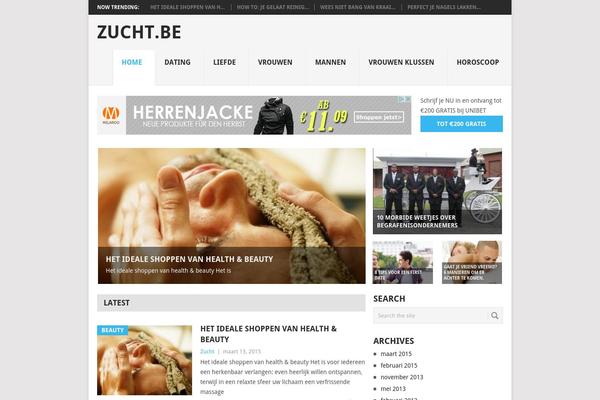 Point theme site design template sample