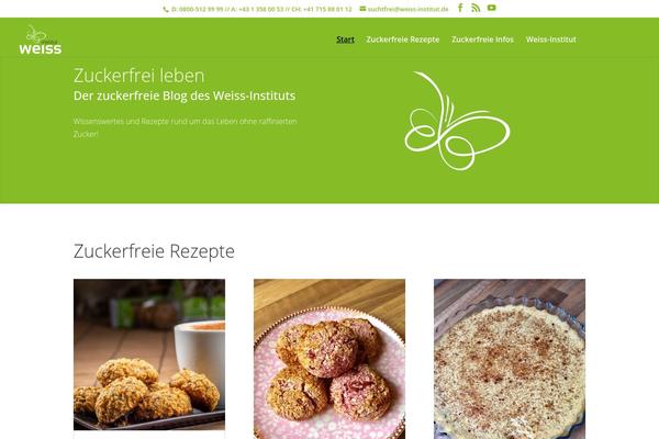 zucker-frei.de site used Divi_child