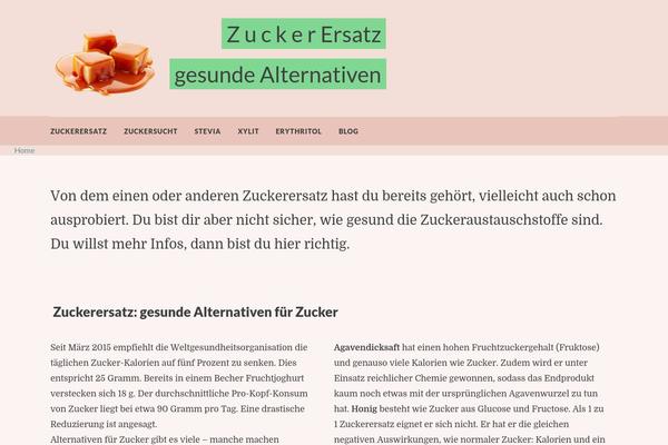 Dorayaki theme site design template sample