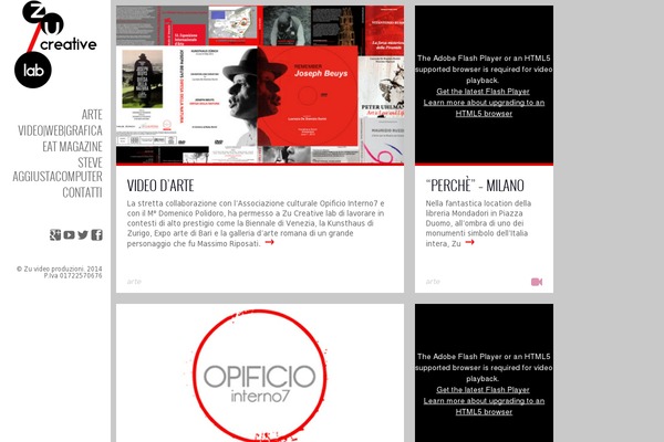 Ubergrid theme site design template sample