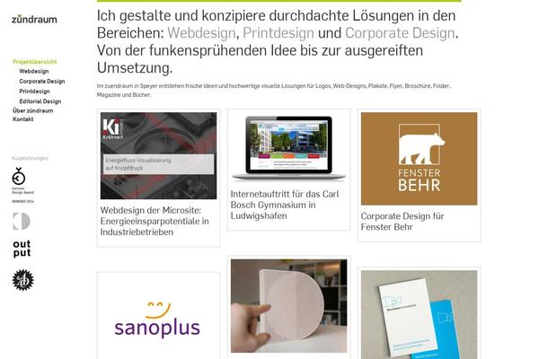 Portfolium theme site design template sample