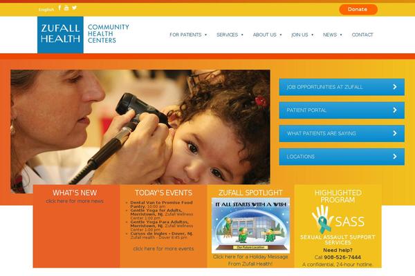 zufallhealth.org site used Zufall_health