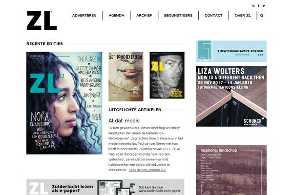 Barcelona theme site design template sample