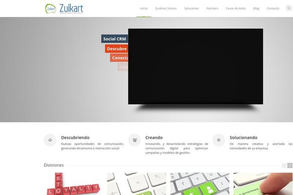 Astrum theme site design template sample