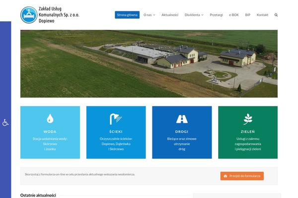 Site using Total-theme-core plugin