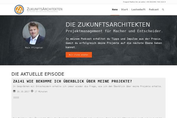 Site using Podlove Web Player plugin