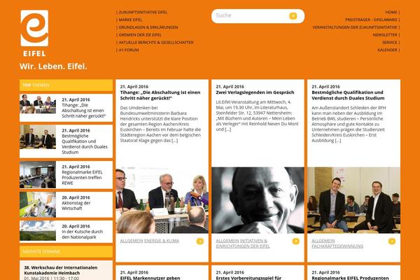 zukunftsinitiative-eifel.de site used Tourismusnetzwerk