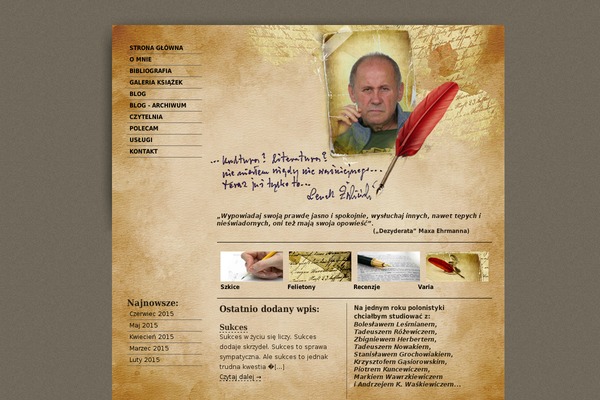 Bamboo theme site design template sample