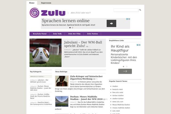 Customizr theme site design template sample