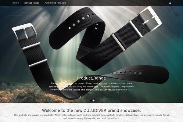 Full Frame theme site design template sample