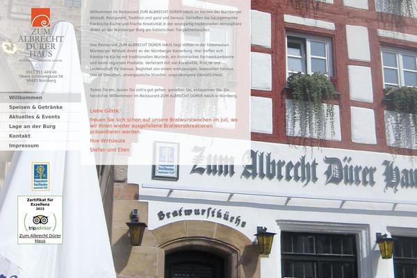 Ristorante theme site design template sample