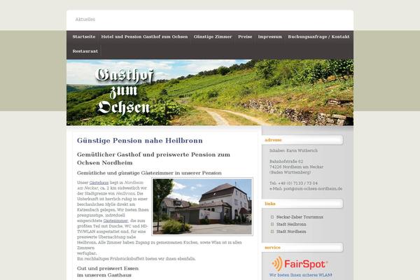 Interphase theme site design template sample