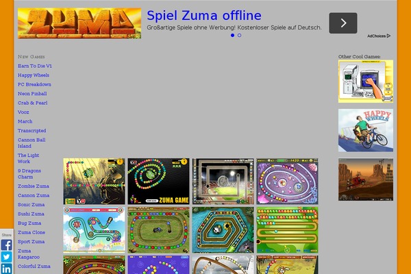 Arcadexls theme site design template sample