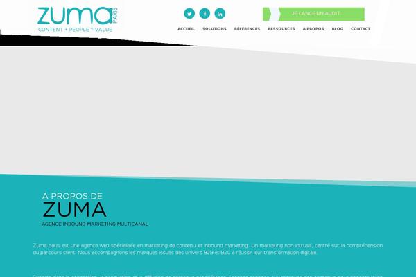 Site using Viba-portfolio plugin