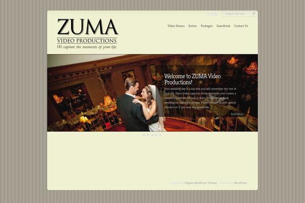 Chameleon theme site design template sample