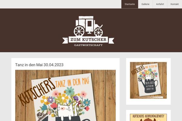 Radiate theme site design template sample