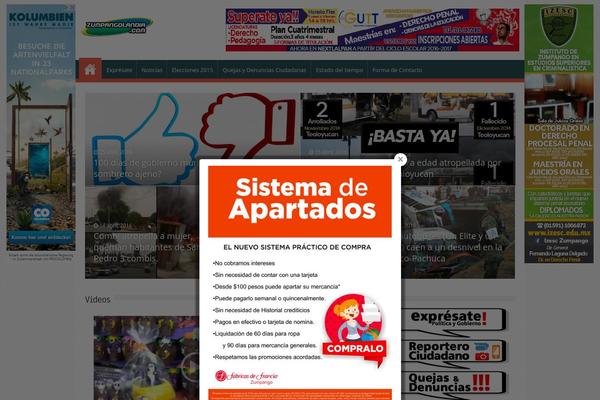 Site using Float Left Right Advertising plugin