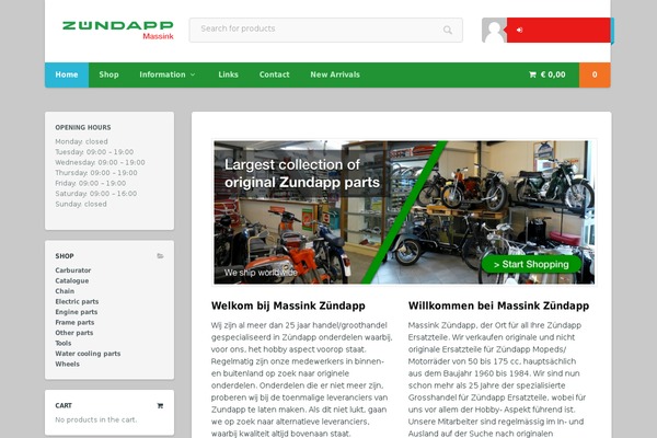Site using Storefront Footer Bar plugin