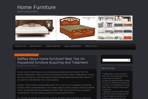 Parament theme site design template sample