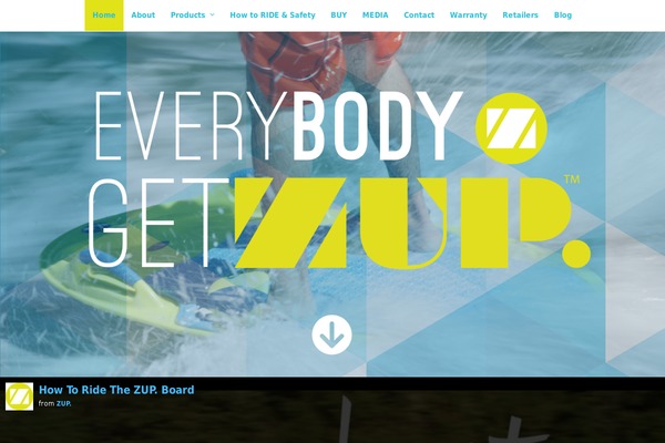 zup.com site used The One Pager